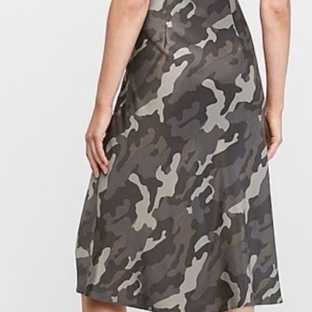Express Camouflage A-Line Skirt